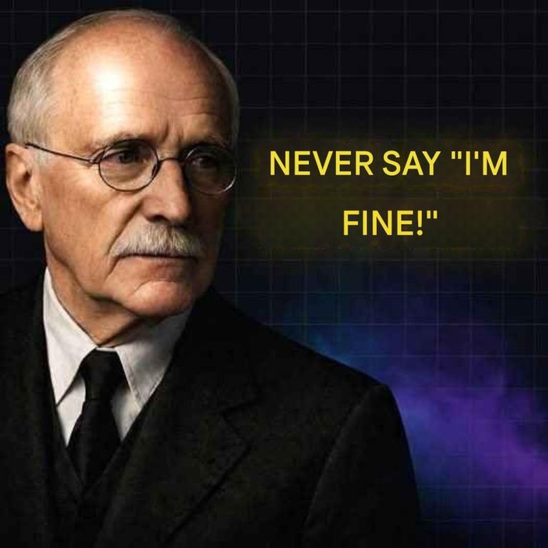 If someone asks you “how are you?”, it’s not always a good idea to answer: a reflection inspired by Carl Jung.