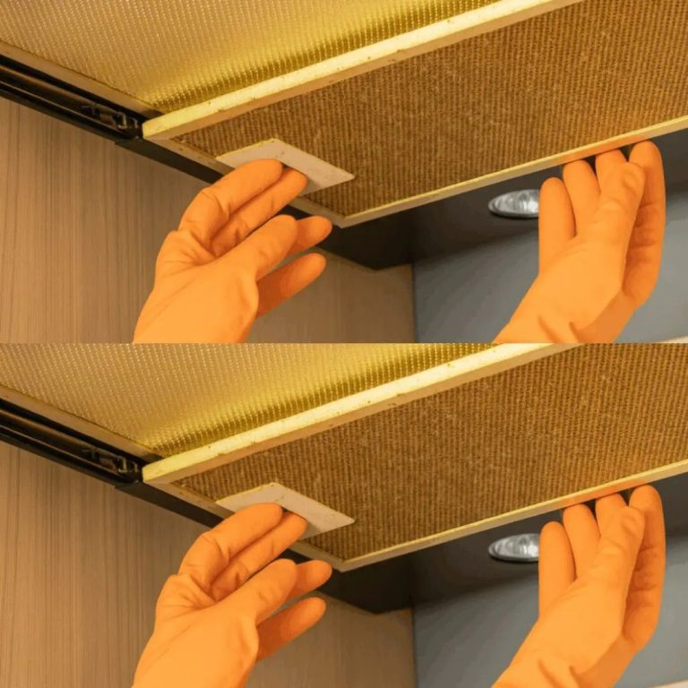 Kitchen hood: grease disappears in 5 minutes, without any scrubbing. Here’s how.