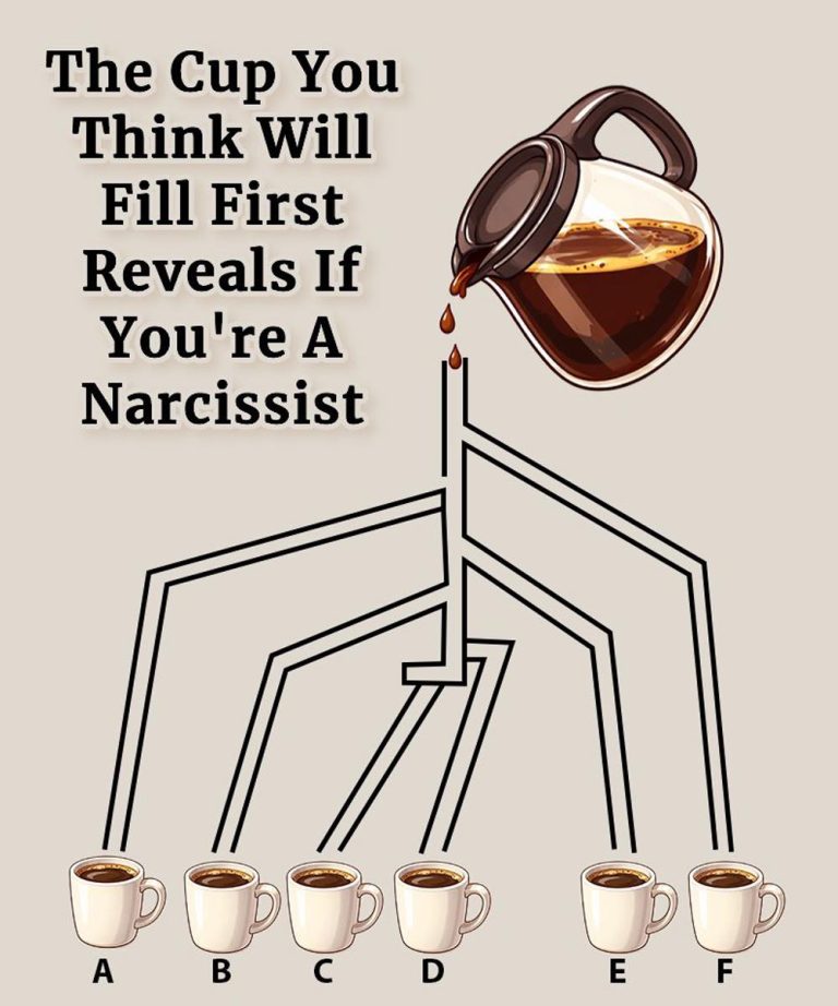 The Cup You Think Will Fill First Reveals If You’re A Narcissist