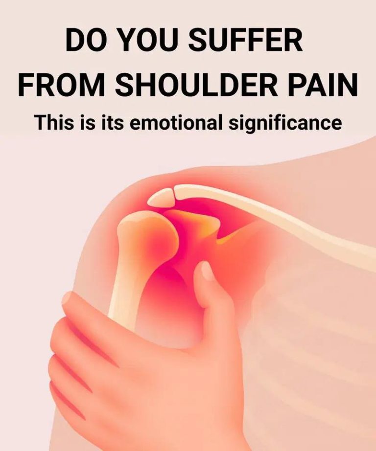 What is the emotional meaning of shoulder pain?