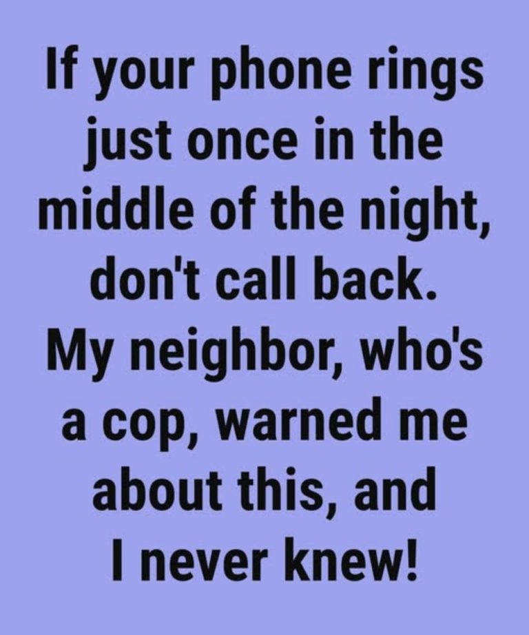 Don’t Call Back If Your Phone Gives You These Wa:rning Signs