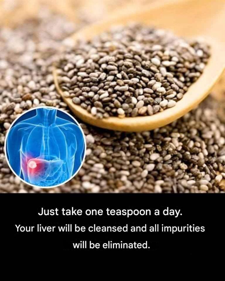 To cleanse the liver, simply take 1 teaspoon a day.