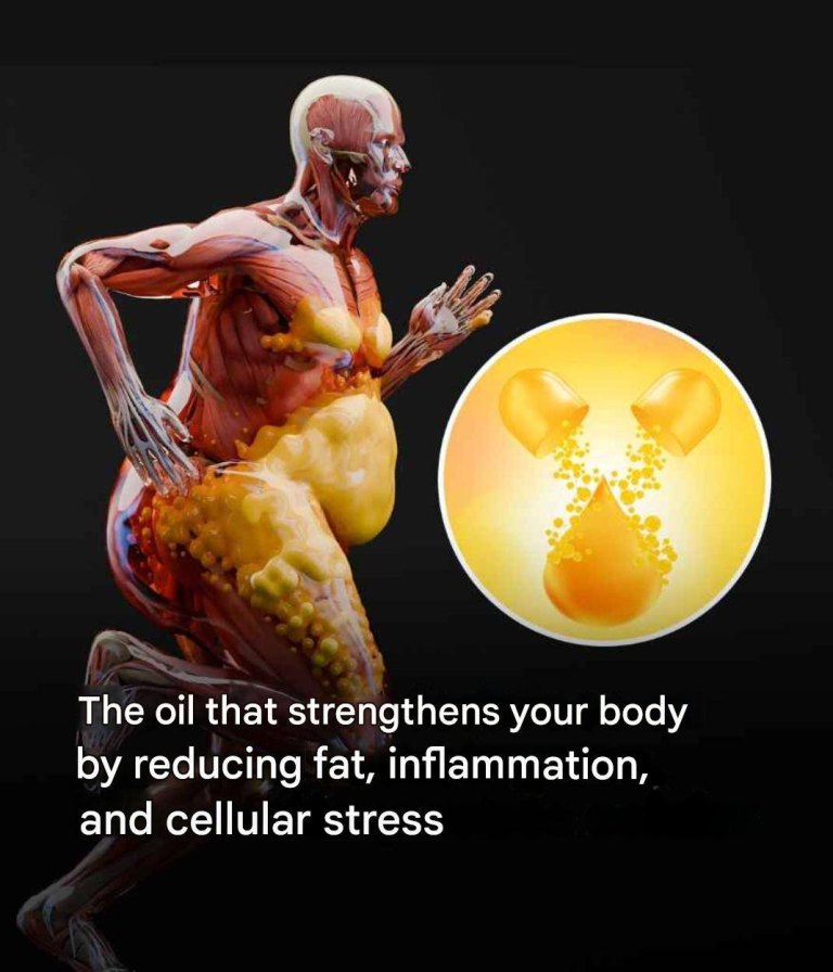 The oil that strengthens your body by reducing fat, inflammation, and cellular stress