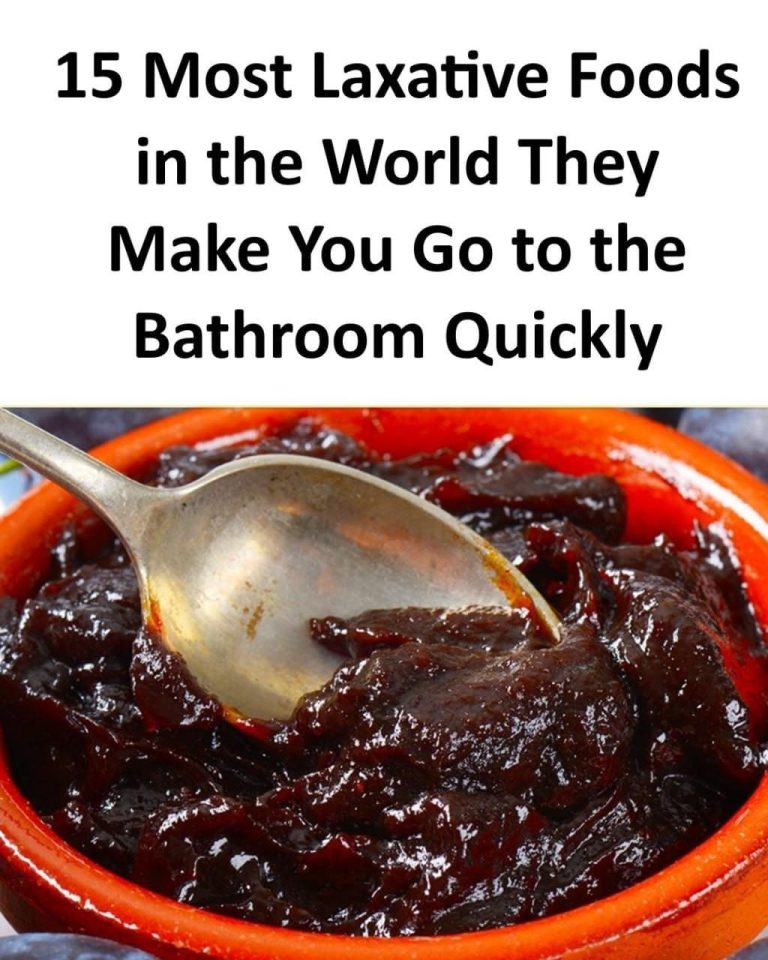 The 5 foods with the most powerful laxative effect: they stimulate the intestines in record time, you’ll immediately feel lighter.