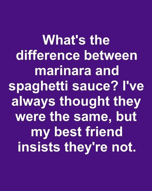 Marinara vs Spaghetti Sauce