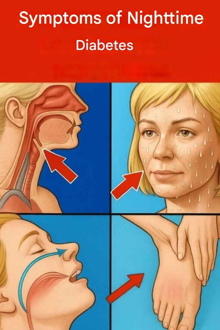 5 symptoms of diabetes that appear during the night