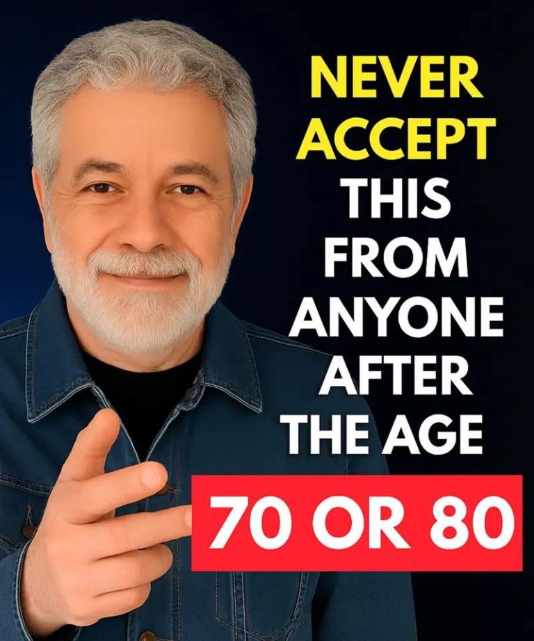 Never Accept This After 70 or 80: A Powerful Reminder About Self-Worth