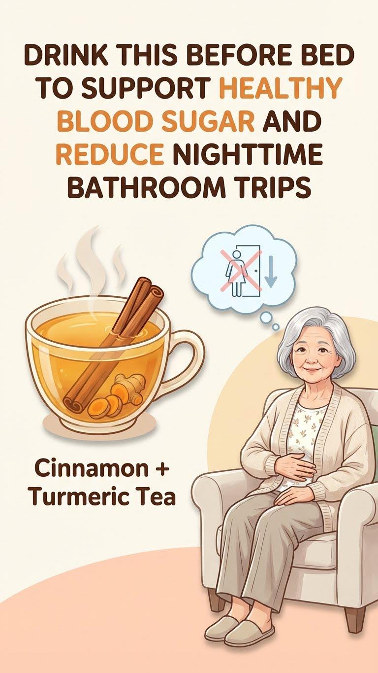 Drink this before bed to balance blood sugar & stop nighttime bathroom trips!