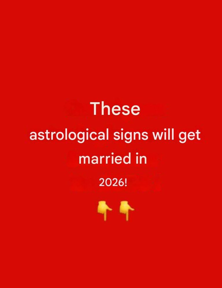 These astrological signs will get married in 2026!
