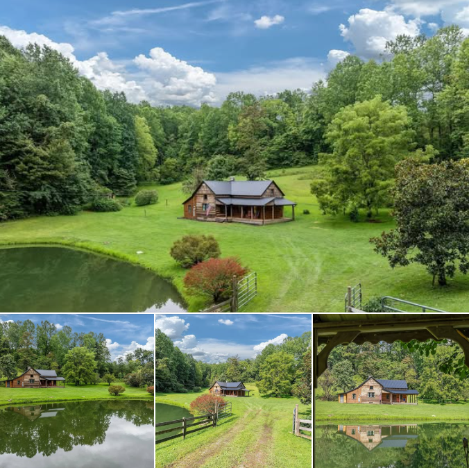 33 Acres with Renovated Cabin, Pond, and Workshop in Greeneville, Tennessee