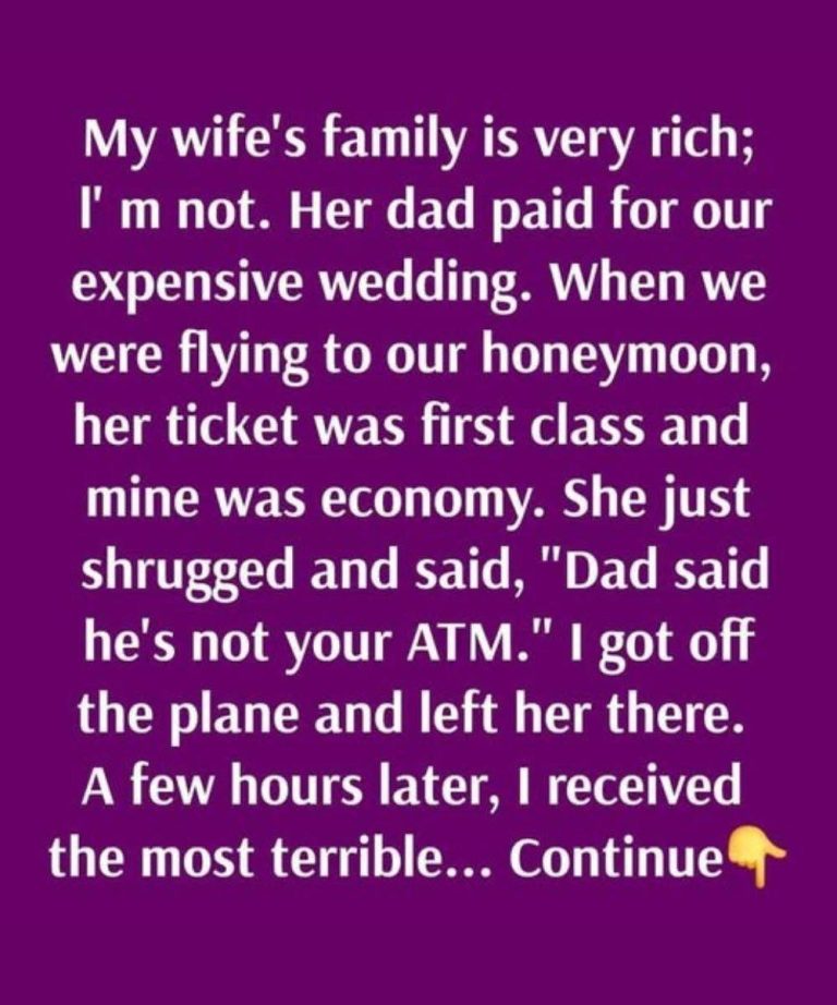 A Husband’s Lesson..
