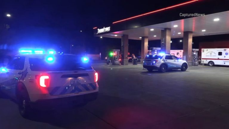 BREAKING: 3 police officers shot at gas station while they were hav…See more