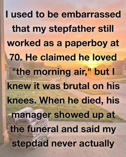 I Thought My Stepfather Was a Paperboy