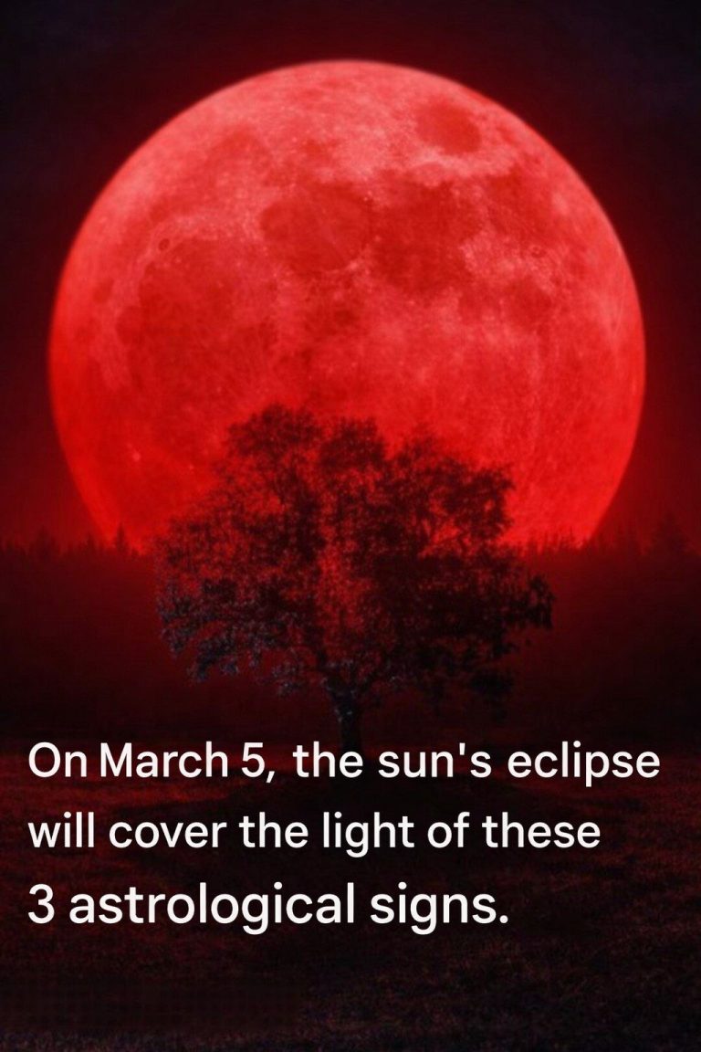 Lunar eclipse on March 5rd: these 3 signs will experience a major turning point