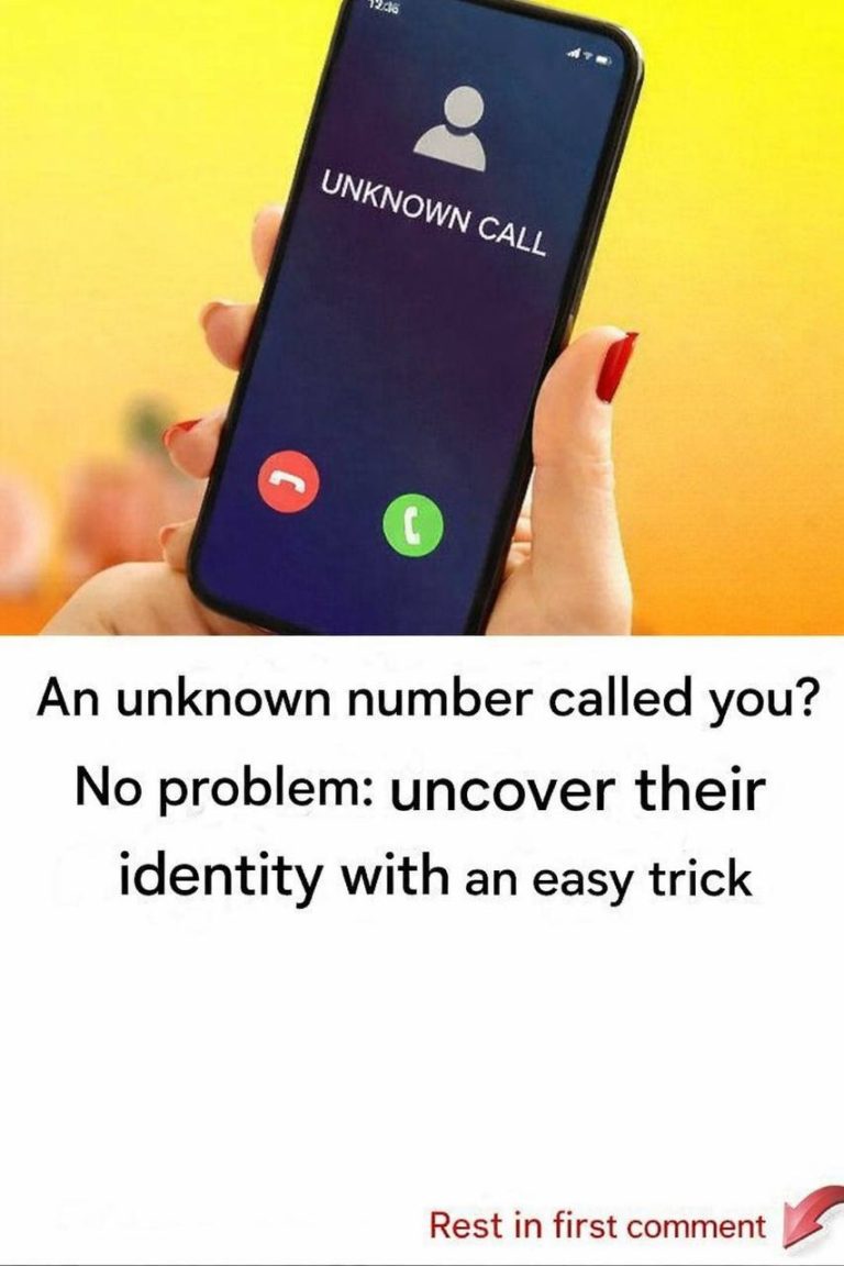 Did an unknown number call you? No problem: discover their identity with a simple trick.