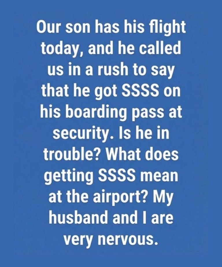 The Hidden Meaning of “SSSS” on Your Boarding Pass