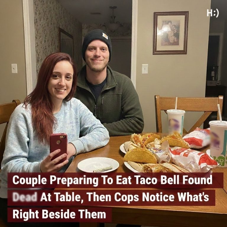 This couple put out a bunch of Taco Bell on their dinner table and got ready to dig in when, all of a sudden, they died right there on the spot. When police arrived on the scene, they were generally stumped as to what could’ve happened. But they did notice what was right beside the couple’s bodies….