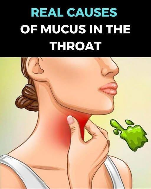 How to maintain a healthy level of phlegm and mucus