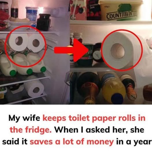 Why There’s Toilet Paper in My Fridge