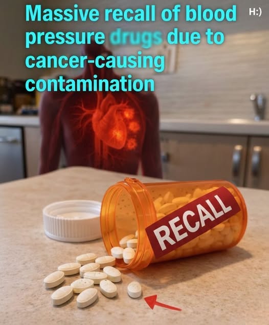 Urgent Health Alert: Massive Recall of 600,000 Blood Pressure Medication Bottles Due to Contamination Risks Poses Serious Safety Concerns for Patients, Prompting Immediate Action From Health Authorities, Pharmacies, and Consumers to Prevent Potential Health Complications and Ensure Safe Treatment for Those Managing Hypertension, Highlighting Critical Oversight in Production.