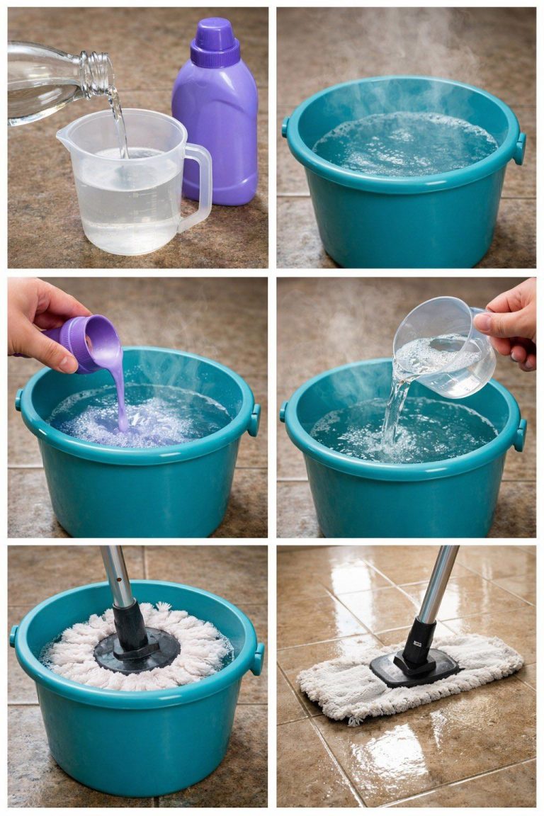 Here’s an ingenious trick to make even the dullest floors shine.