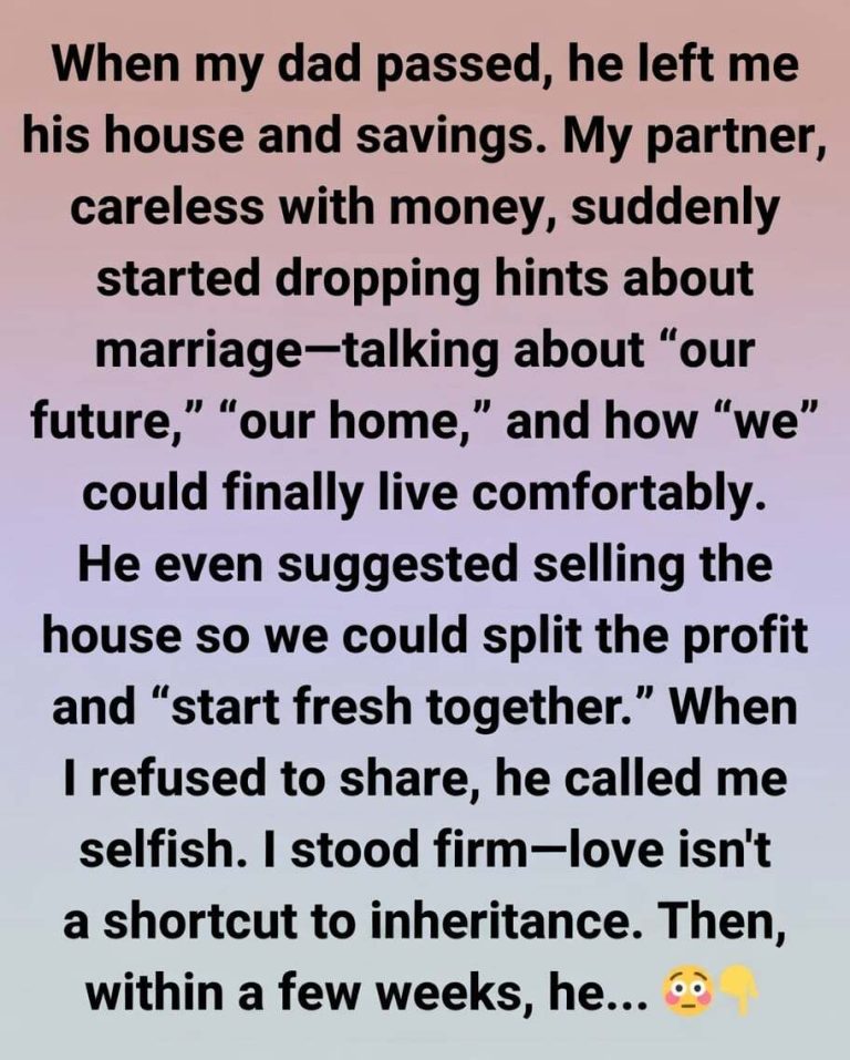 He Wanted My Inheritance—Not Me, and That Changed Everything