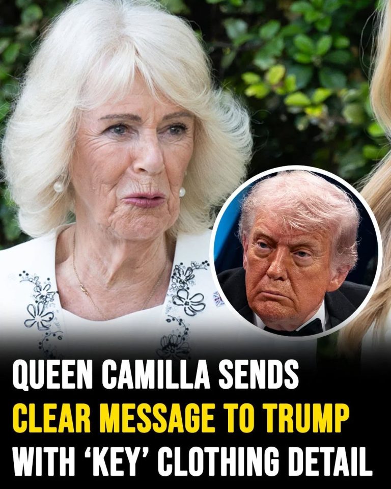 Queen Camilla sends clear message to Trump with ‘key’ clothing detail