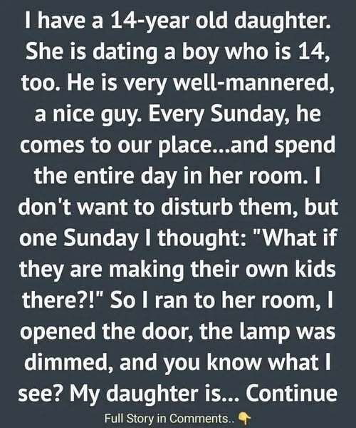 I opened my teenage daughter’s door — and stopped in sh0ck at what she was doing