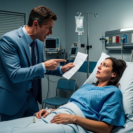 Divorce Papers In Hospital. He Didn’t Know My Income
