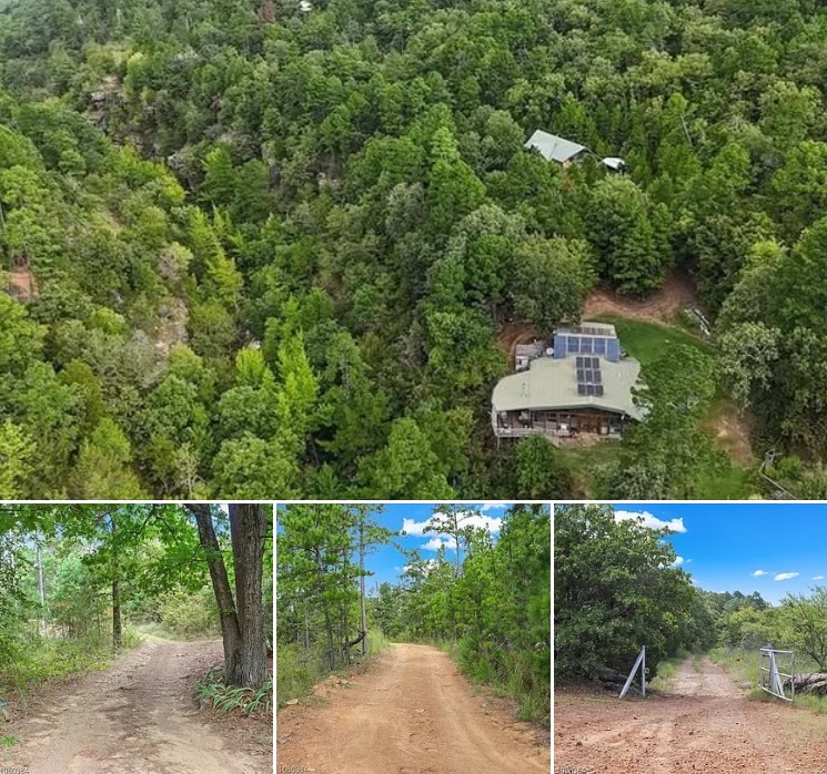 Homesteader’s Paradise: Off-Grid 44.44-Acre Property with Main Home, Workshop & Thriving Wildlife