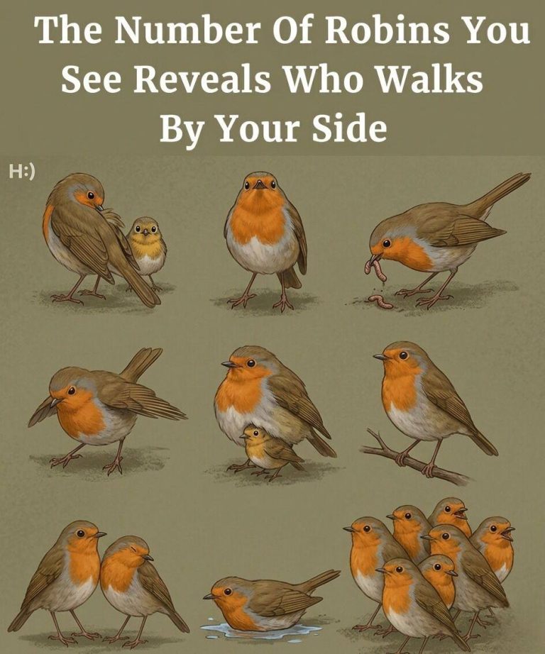 The Number of Robins You See Reveals Who Walks By Your Side Explores Popular Symbolic Beliefs and Spiritual Interpretations Connected to Birds, Coincidences, and Nature Encounters, While Highlighting How People Often Attach Personal Meaning to Everyday Wildlife Sightings, and Why Psychologists Explain That Human Emotion, Memory, and Pattern Recognition Can Influence the Way These Experiences Are Interpreted in Daily Life
