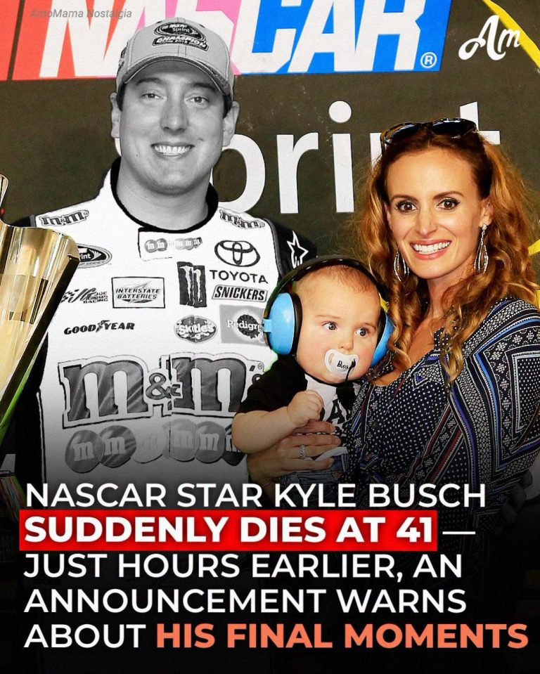 The NASCAR world was stunned when news of Kyle Busch’s death followed a series of unexpected developments earlier that day.