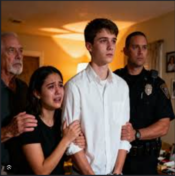 Part1: My 22-year-old daughter brought her boyfriend over for dinner, and I welcomed him with a smile. But when he dropped his fork for the third time, I saw something under the table and dialed 911 without anyone hearing me. My daughter was pale. He wasn’t blinking. And his shoe was stepping on her foot like a threat.