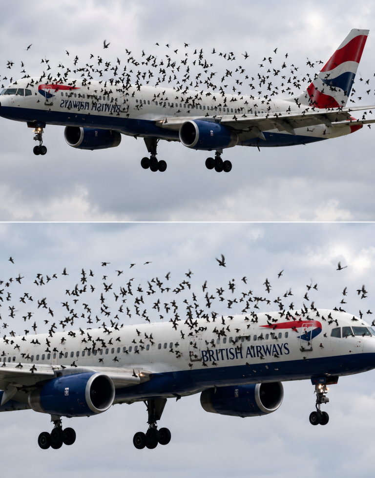 The Mind Blowing Reason This Terrified Pilot Burst Into Tears After An Emergency Landing Saved His Passengers From A Swarm Of Thousands Of Angry Birds –