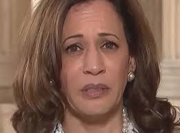 Kamala Harris, with tears in her eyes, makes a sad announcement